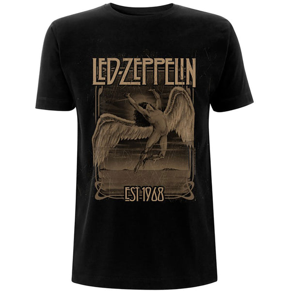 Led Zeppelin | Official Band T-Shirt | Faded Falling