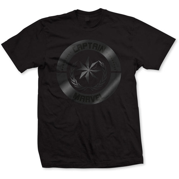 Marvel Comics | Official Band T-Shirt | Captain Marvel Silver Circle