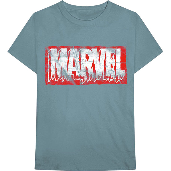 Marvel Comics | Official Band T-Shirt | Distressed Dripping Logo