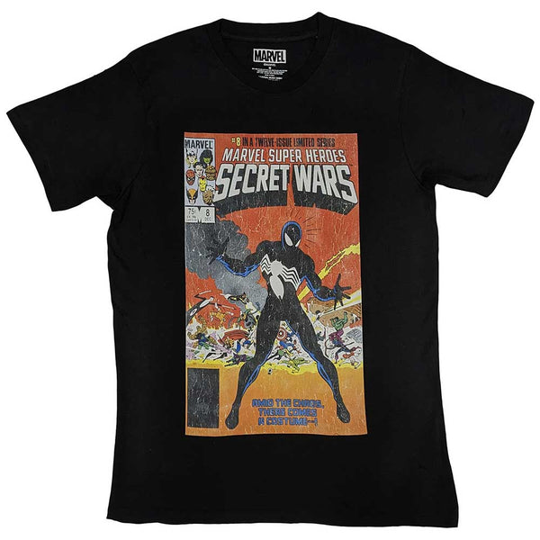 Marvel Comics | Official  Film T-Shirt | Spiderman Secret Wars