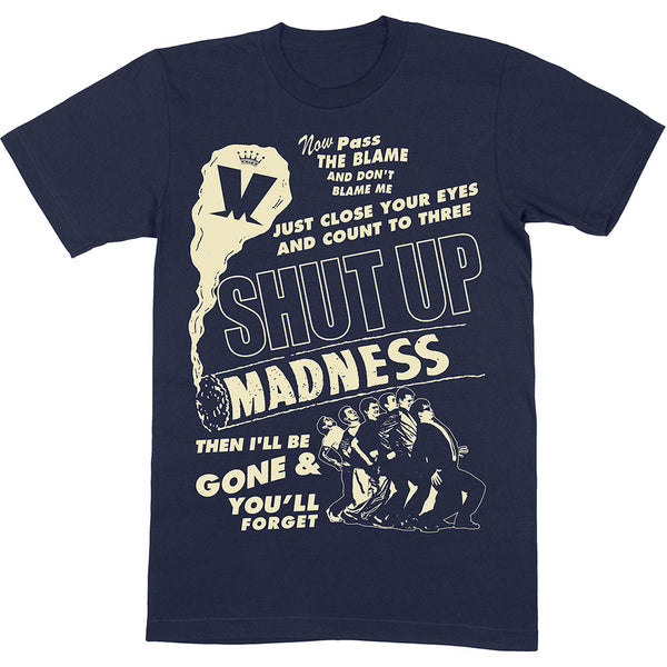 Madness | Official Band T-Shirt | Shut Up
