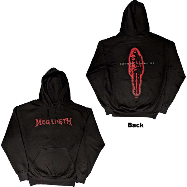 Megadeth | Official Band Hoodie | Countdown To Extinction (Back Print)