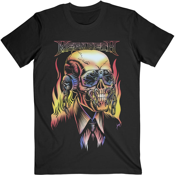 Megadeth | Official Band T-Shirt | Flaming Vic