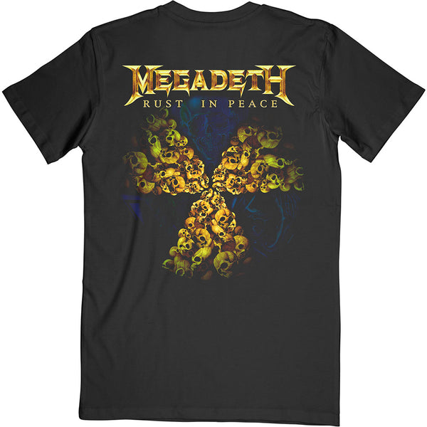 Megadeth | Official Band T-shirt | Rust In Peace 30th Anniversary (Back Print)