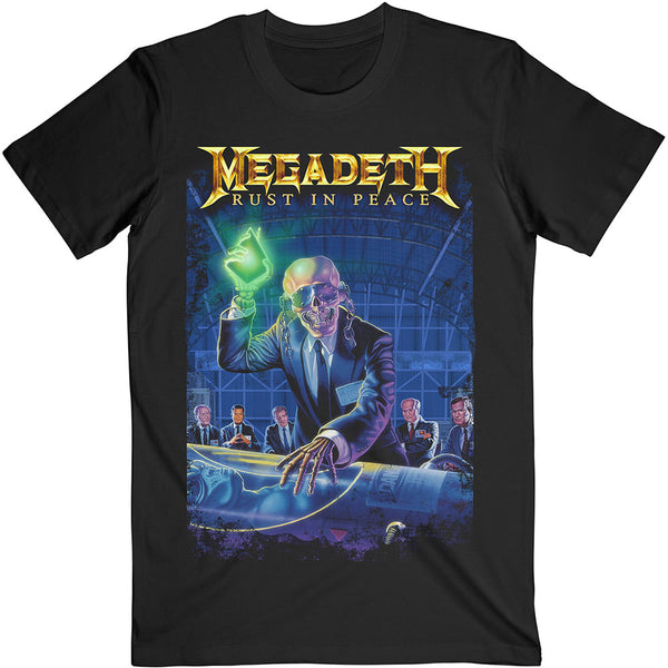 Megadeth | Official Band T-shirt | Rust In Peace 30th Anniversary (Back Print)