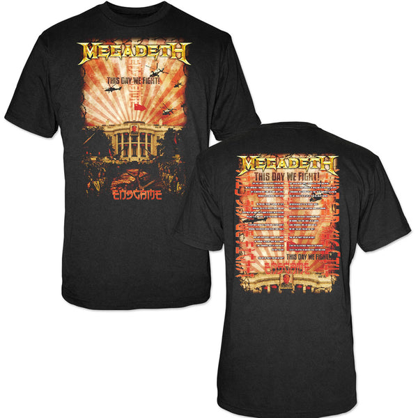 Megadeth | Official Band T-Shirt | China Whitehouse (Back Print)