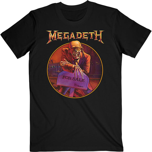 Megadeth | Official Band T-Shirt | Peace Sells… Track list (Back Print)