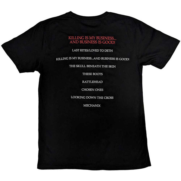 Megadeth | Official Band T-Shirt | Killing Biz (Back Print)