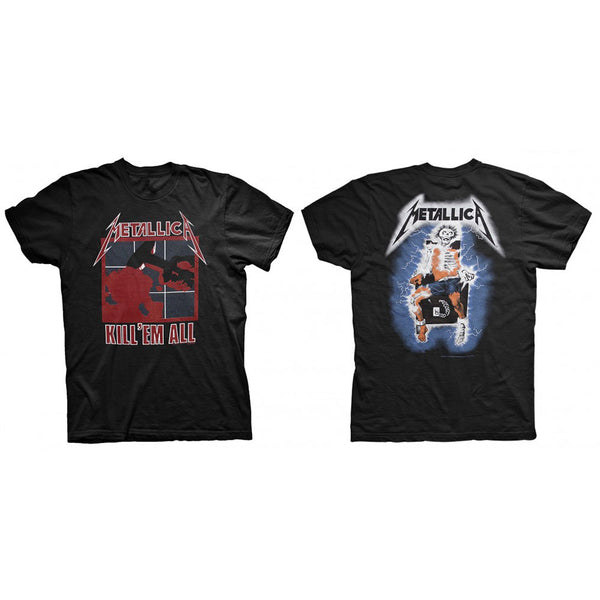 Metallica | Official Band T-Shirt | Kill 'Em All (Back Print)