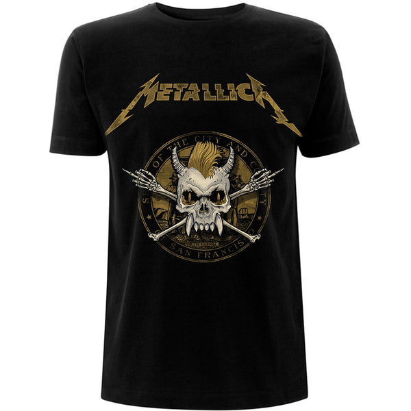 Metallica | Official Band T-Shirt | Scary Guy Seal