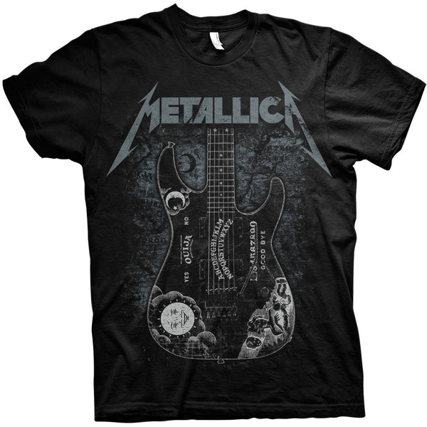Metallica | Official Band T-shirt | Hammett Ouija Guitar