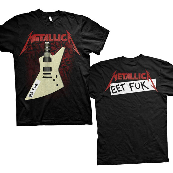 Metallica | Official Band T-Shirt | Eet Fuk (Back Print)