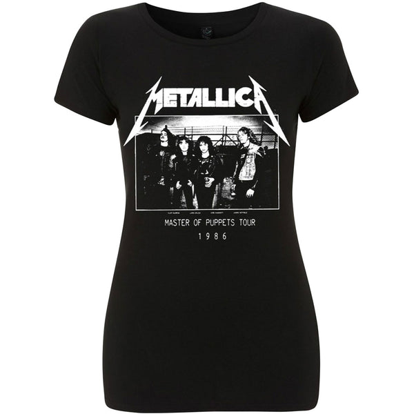 Metallica Ladies T-Shirt: MOP Photo Damage Inc Tour