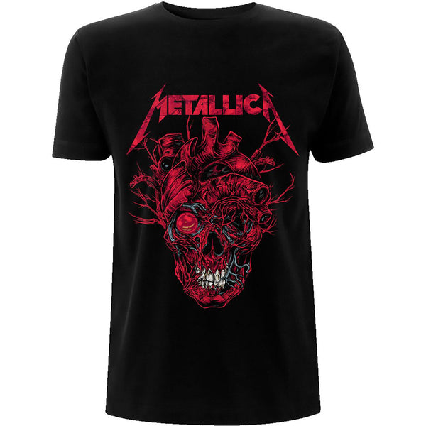 Metallica | Official Band T-Shirt | Heart Skull