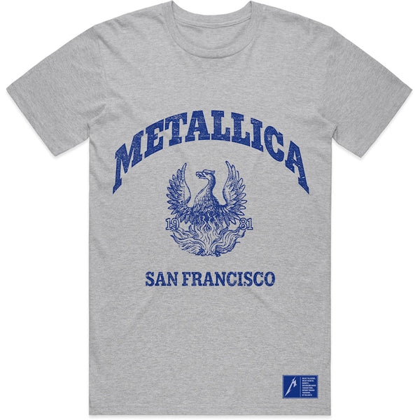 Metallica | Official Band T-Shirt | College Crest