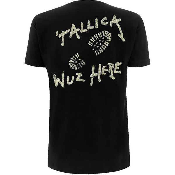 Metallica | Official Band T-Shirt | Wuz Here (Back Print)