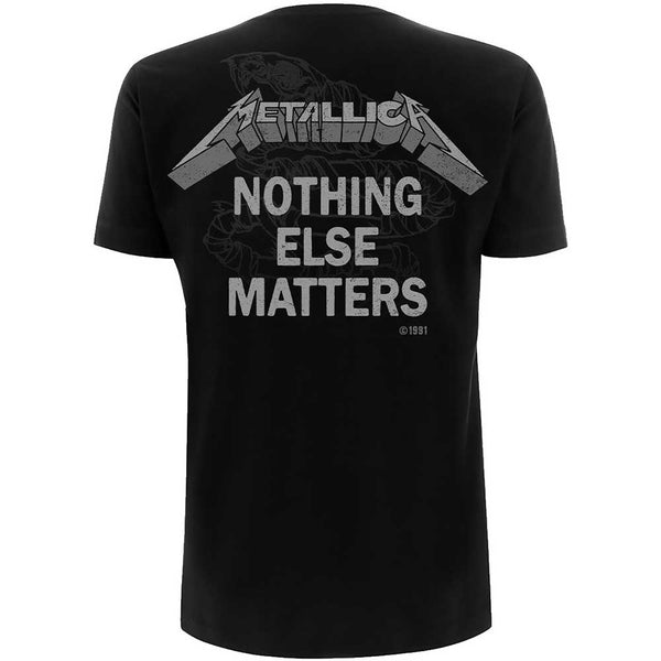 Metallica | Official Band T-Shirt | Nothing Else Matters (Back Print)