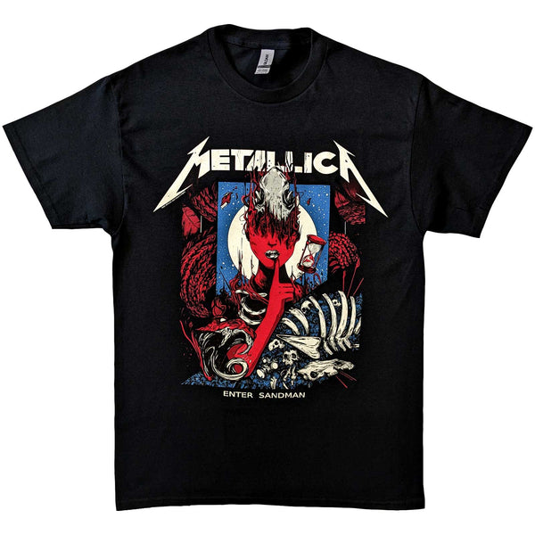 Metallica | Official Band T-Shirt | Enter Sandman Poster