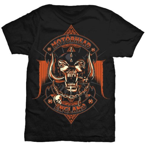 Motorhead | Official Band T-Shirt | Orange Ace