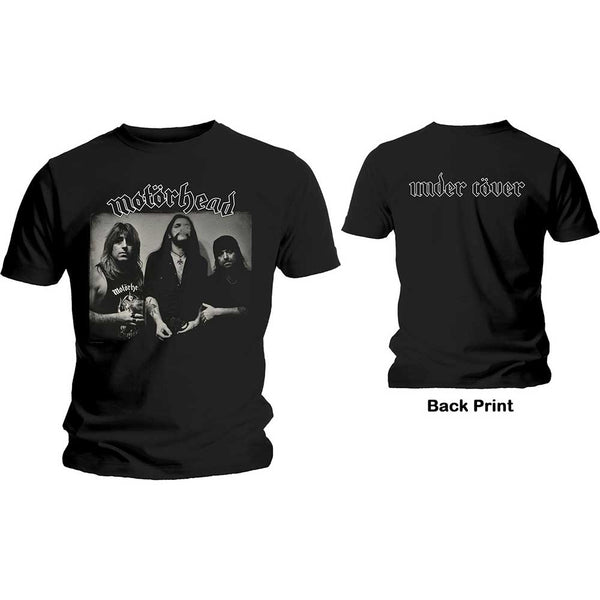 Motorhead | Official Band T-Shirt | Under Cover (Back Print)