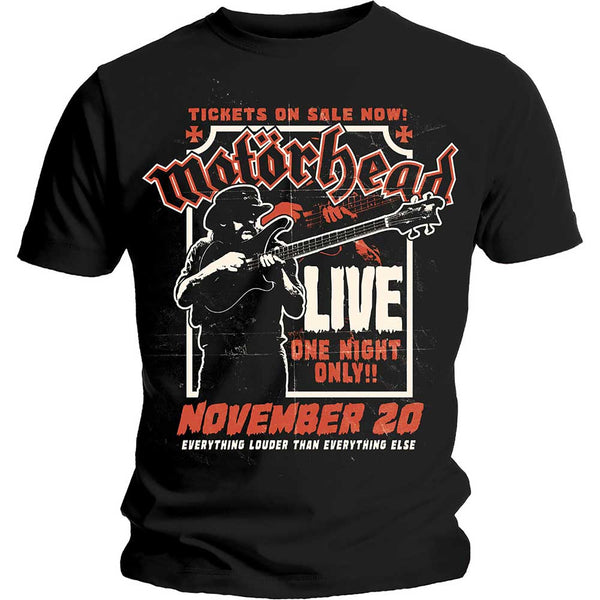 Motorhead | Official Band T-Shirt | Lemmy Firepower