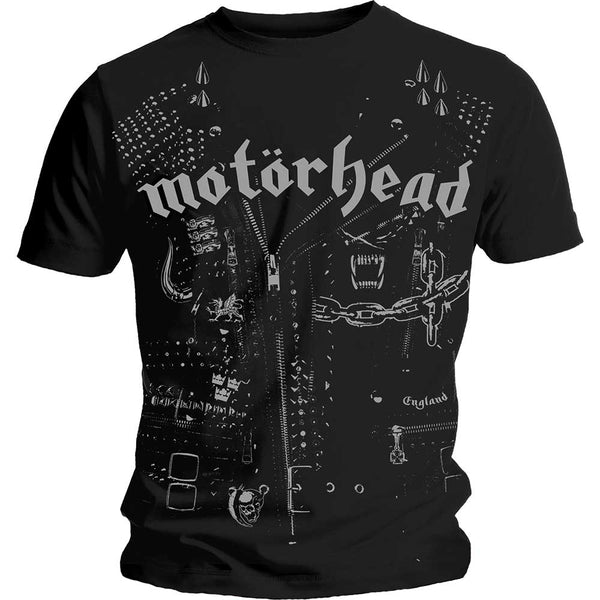 Motorhead | Official Band T-Shirt | Leather Jacket
