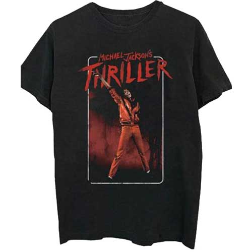 Michael Jackson | Official Band T-Shirt | Thriller White Red Suit