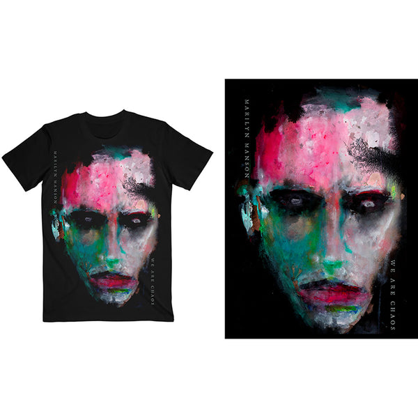 Marilyn Manson | Official Band T-Shirt | We Are Chaos Cover
