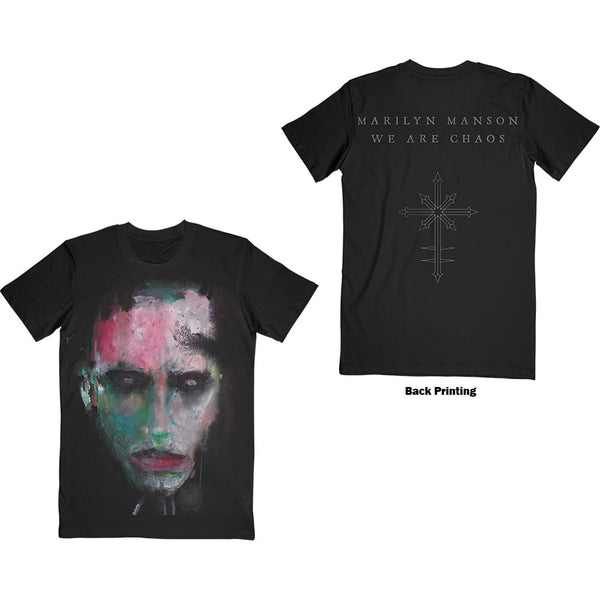 Marilyn Manson | Official Band T-Shirt | We Are Chaos (Back Print)