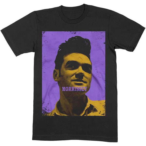 Morrissey | Official Band T-Shirt | Purple & Yellow