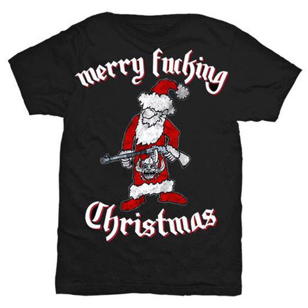 Motorhead | Official Band T-Shirt | Merry Effing Christmas