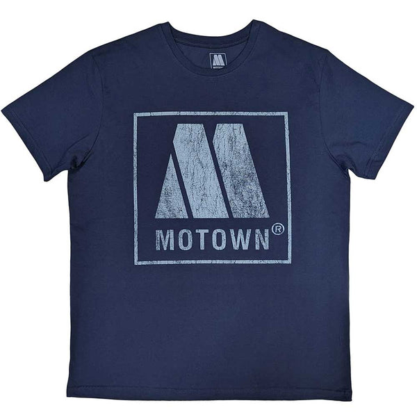 Motown Recordss | Official Band T-Shirt | Vintage Logo Blue