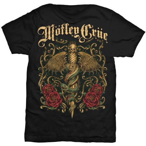 Motley Crue | Official Band T-shirt | Exquisite Dagger