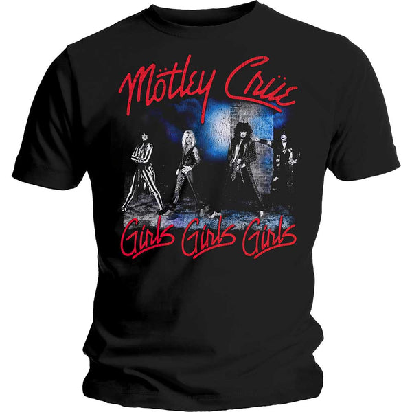 Motley Crue | Official Band T-Shirt | Smokey Street