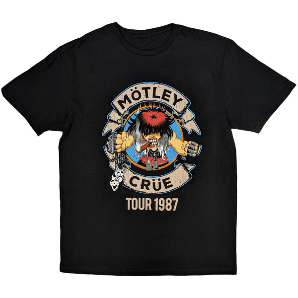 Motley Crue | Official Band T-Shirt | Girls Girls Girls Tour '87