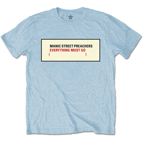 Manic Street Preachers | Official Band T-Shirt | Everything Must Go