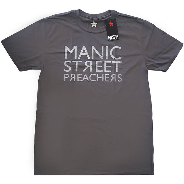 Manic Street Preachers | Official Band T-Shirt | Reversed Logo