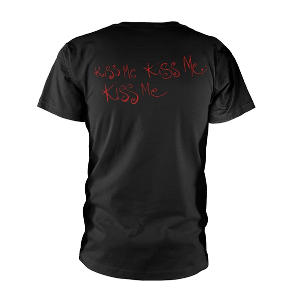 The Cure Unisex T-shirt: Kiss Me (back print)