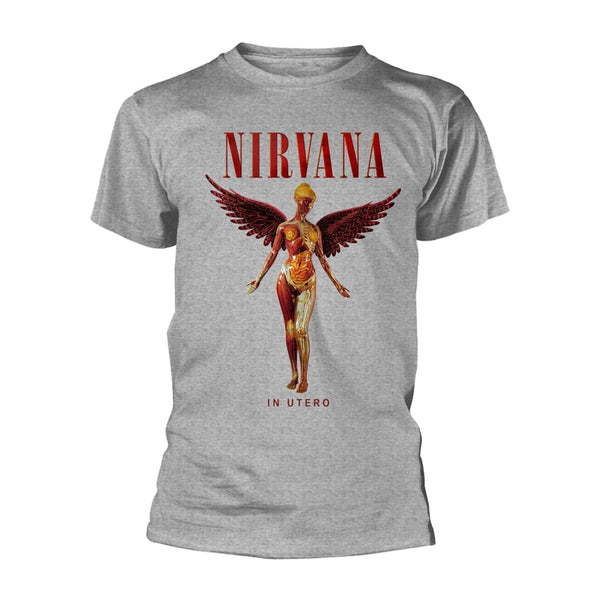 Nirvana | Official Band T-Shirt | In Utero (sport grey)