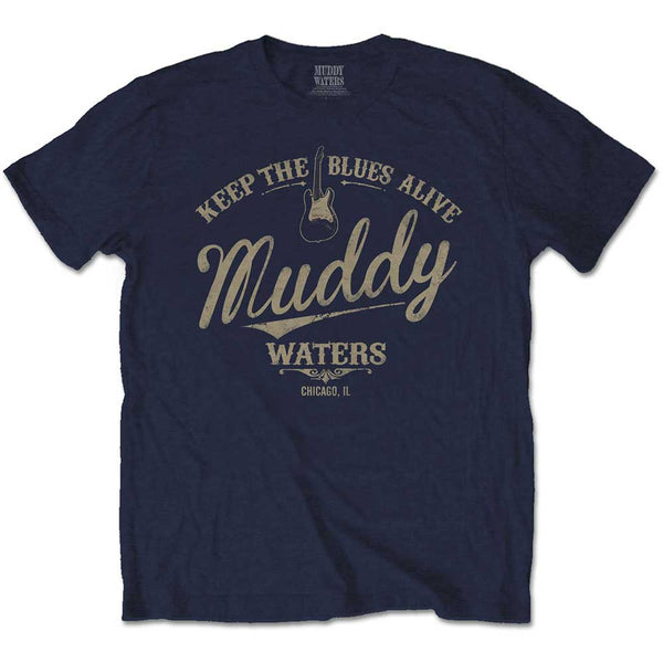 Muddy Waters | Official Band T-shirt | Keep The Blues Alive
