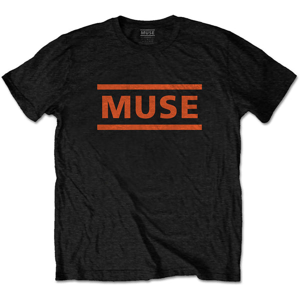 Muse | Official Band T-Shirt | Orange Logo