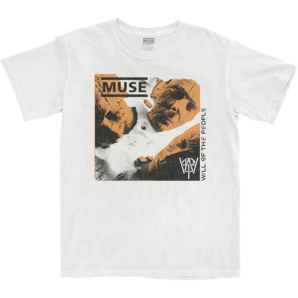 Muse | Official Band T-Shirt | Will of the People (white)