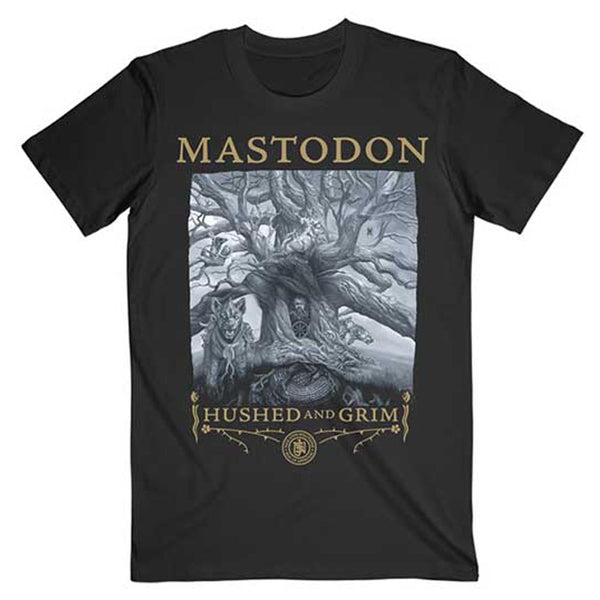 Mastodon | Official Band T-Shirt | Hushed & Grim Cover
