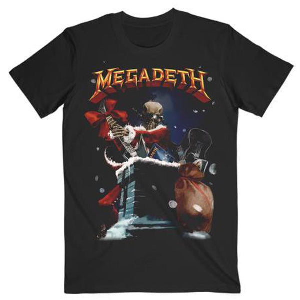 Megadeth | Official Band T-Shirt | Santa Vic Chimney