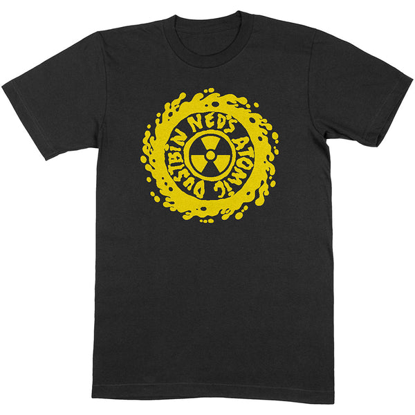 Ned's Atomic Dustbin | Official Band T-Shirt | Yellow Classic Logo