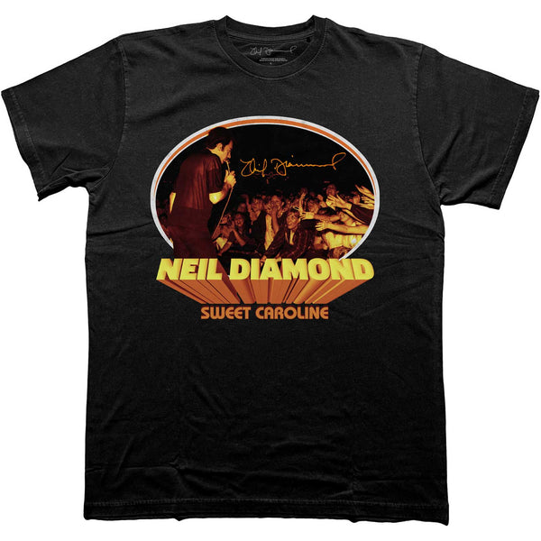 Neil Diamond | Official Band T-Shirt | Sweet Caroline Oval