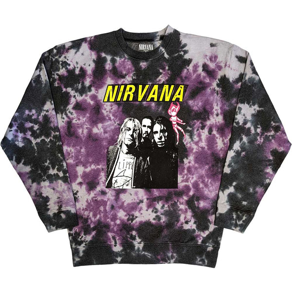 Nirvana | Official Band Sweatshirt | Flipper (Wash Collection)