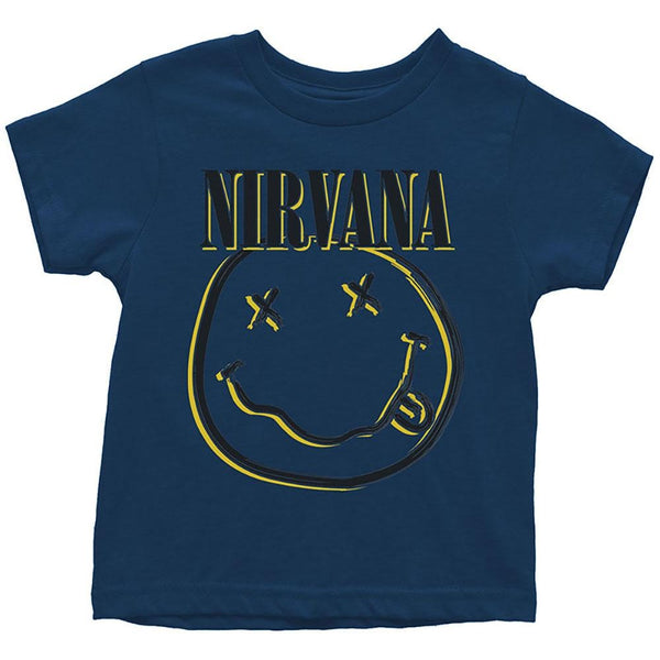 Nirvana Kids T-Shirt (Toddler): Inverse Happy Face