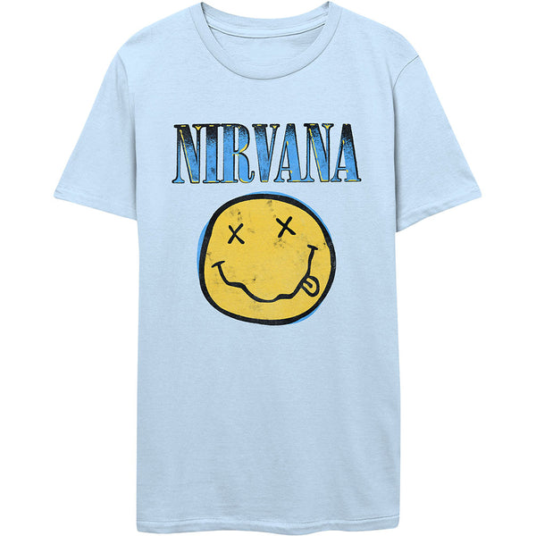 Nirvana | Official Band T-Shirt | Xerox Happy Face