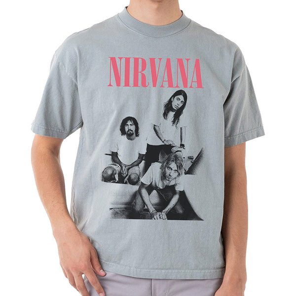 Nirvana | Official Band T-Shirt | Bathroom Photo